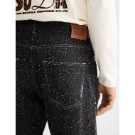 Снимка на SCOTCH&SODA MEN'S THE PITCH LOOSE JEANS - BLACK SNOW 6