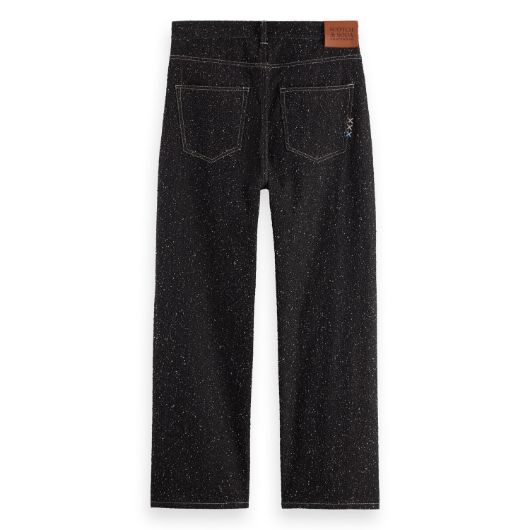 Показвай детайлите за SCOTCH&SODA MEN'S THE PITCH LOOSE JEANS - BLACK SNOW 2 - FanPoint Снимка на SCOTCH&SODA MEN'S THE PITCH LOOSE JEANS - BLACK SNOW 2