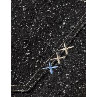 Снимка на SCOTCH&SODA MEN'S THE PITCH LOOSE JEANS - BLACK SNOW 3