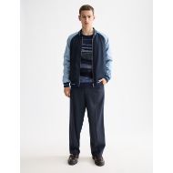 Picture of SCOTCH&SODA MEN'S REVERSIBLE BOMBER IN SKY CAPTAIN MULTICOLOUR 9