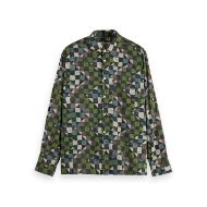 Picture of SCOTCH&SODA MEN'S PRINTED RELAXED FIT SHIRT IN MULTICOLOUR 1