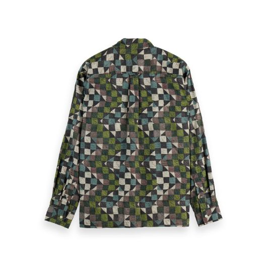 Show details for SCOTCH&SODA MEN'S PRINTED RELAXED FIT SHIRT IN MULTICOLOUR 2 - FanPoint Picture of SCOTCH&SODA MEN'S PRINTED RELAXED FIT SHIRT IN MULTICOLOUR 2