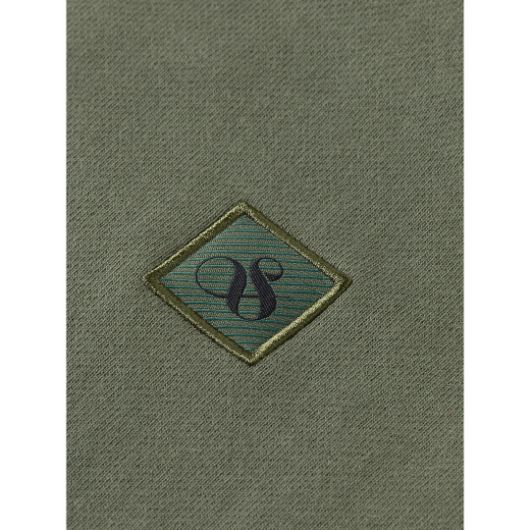 Показвай детайлите за SCOTCH&SODA MEN'S FULL ZIP LOGO HOODIE IN DARK GREEN 3 - FanPoint Снимка на SCOTCH&SODA MEN'S FULL ZIP LOGO HOODIE IN DARK GREEN 3