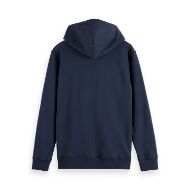 Picture of SCOTCH&SODA MEN'S FULL ZIP LOGO HOODIE IN NAVY 2