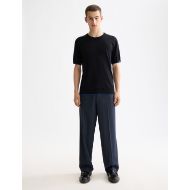 Picture of SCOTCH&SODA MEN'S KNITTED RELAXED FIT T-SHIRT IN DARK GREY 7