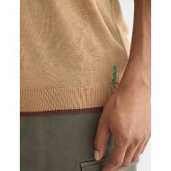 Picture of SCOTCH&SODA MEN'S KNITTED RELAXED FIT T-SHIRT IN MEDIUM BEIGE 6