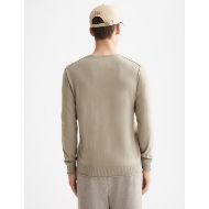 Picture of SCOTCH&SODA MEN'S NEPS WOOL BLEND PULLOVER IN MEDIUM BEIGE 5