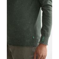 Picture of SCOTCH&SODA MEN'S NEPS WOOL BLEND PULLOVER IN DARK GREEN 6