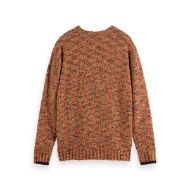 Picture of SCOTCH&SODA MEN'S CHUNKY SLUB DROPPED SHOULDER PULLOVER IN MULTICOLOUR 2