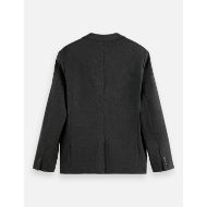 Picture of SCOTCH&SODA MEN'S TAILORED JERSEY REGULAR FIT BLAZER IN NAVY 2