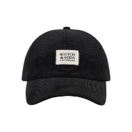 Снимка на SCOTCH&SODA UNISEX CORDUROY ADJUSTABLE CAP IN BLACK 2