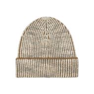 Снимка на SCOTCH&SODA UNISEX 2 COLOR RIB CUFF BEANIE IN TAUPE MULTICOLOUR 2