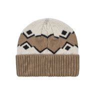 Снимка на SCOTCH&SODA UNISEX FAIRISLE CUFF BEANIE IN TAUPE MULTICOLOUR 2