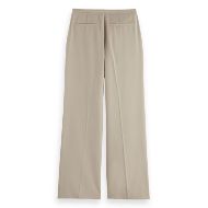Picture of SCOTCH&SODA WOMEN'S EDIE - HIGH RISE WIDE LEG GABARDINE PANT IN BEIGE 2