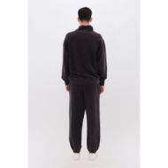 Снимка на DIRTY LAUNDRY МЪЖКИ СУИТШЪРТ DROPPED SHOULDER HALF-ZIP CREWNECK В ЧЕРНО 3