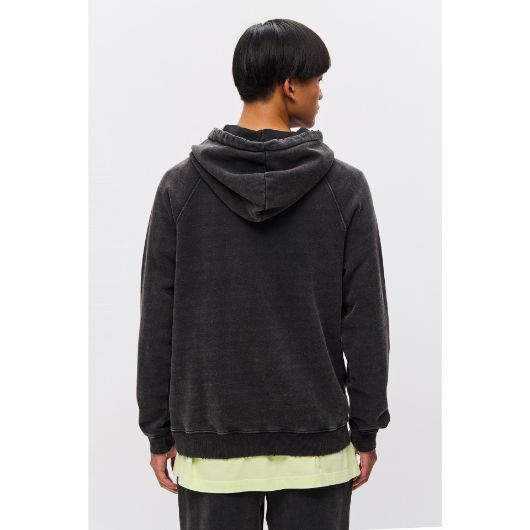 Показвай детайлите за DIRTY LAUNDRY МЪЖКИ СУИТШЪРТ RAGLAN HOODIE WITH DESTROYS В ЧЕРНО 3 - FanPoint Снимка на DIRTY LAUNDRY МЪЖКИ СУИТШЪРТ RAGLAN HOODIE WITH DESTROYS В ЧЕРНО 3