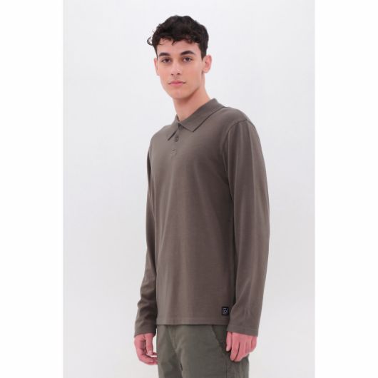 Показвай детайлите за DIRTY LAUNDRY МЪЖКА БЛУЗА POLO LONGSLEEVE В ЦВЯТ КАКИ 2 - FanPoint Снимка на DIRTY LAUNDRY МЪЖКА БЛУЗА POLO LONGSLEEVE В ЦВЯТ КАКИ 2