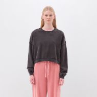 Снимка на DIRTY LAUNDRY ДАМСКИ СУИТШЪРТ OVERSIZED ASSYMETRIC CREWNECK В ЧЕРНО 1