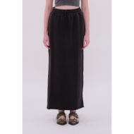 Picture of DIRTY LAUNDRY WOMEN'S MAXI SKIRT WITH RAW EDGES IN VINTAGE BLACK 5