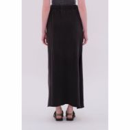 Picture of DIRTY LAUNDRY WOMEN'S MAXI SKIRT WITH RAW EDGES IN VINTAGE BLACK 3