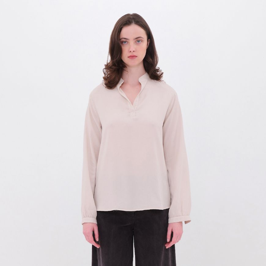 Снимка на DIRTY LAUNDRY ДАМСКА БЛУЗА MAO WOVEN TOP В МЪГЛИВО