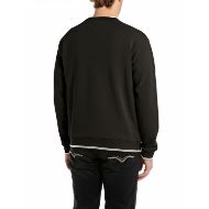 Снимка на REPLAY МЪЖКИ СУИТШЪРТ TECHNICAL FLEECE SWEATSHIRT В ЧЕРНО 2