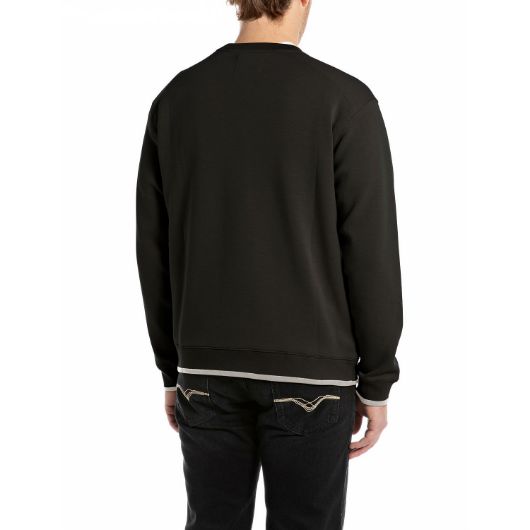 Показвай детайлите за REPLAY МЪЖКИ СУИТШЪРТ TECHNICAL FLEECE SWEATSHIRT В ЧЕРНО 2 - FanPoint Снимка на REPLAY МЪЖКИ СУИТШЪРТ TECHNICAL FLEECE SWEATSHIRT В ЧЕРНО 2