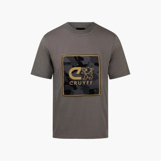 Показвай детайлите за CRUYFF МЪЖКА БЛУЗА KAMUFLAZA TEE В СИВО/ЗЛАТИСТО Снимка на CRUYFF МЪЖКА БЛУЗА KAMUFLAZA TEE В СИВО/ЗЛАТИСТО