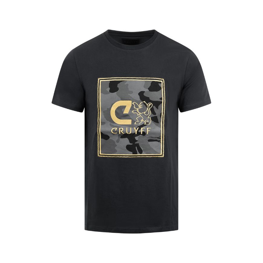 Снимка на CRUYFF МЪЖКА БЛУЗА KAMUFLAZA TEE  В ЧЕРНО/ЗЛАТИСТО