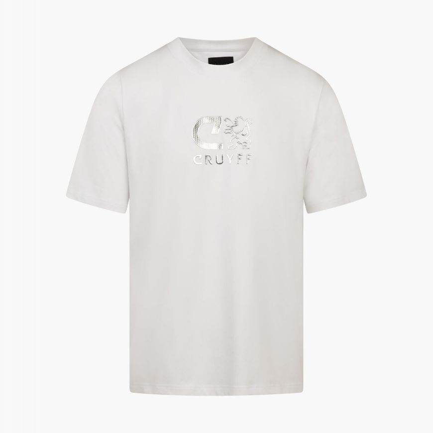 Снимка на CRUYFF МЪЖКА БЛУЗА C-LION REFLECTIVE TEE В БЯЛО