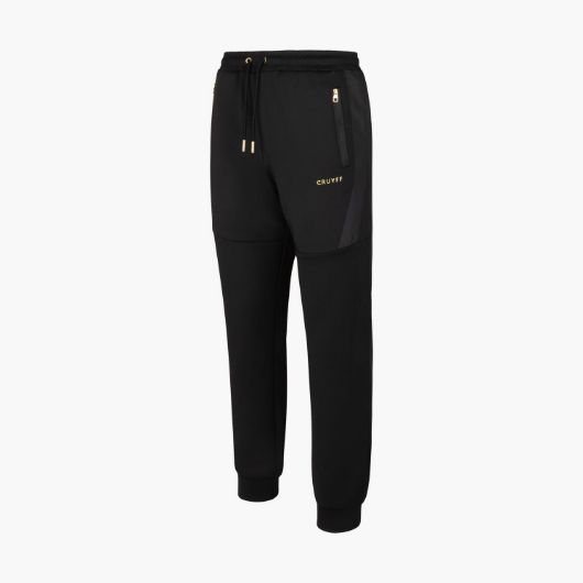 Show details for CRUYFF MEN'S HATO JOGGER IN BLACK/GOLD 2 - FanPoint Picture of CRUYFF MEN'S HATO JOGGER IN BLACK/GOLD 2