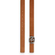 Picture of SCOTCH&SODA WOMEN'S AMPERSAND BELT IN TANNIN 2