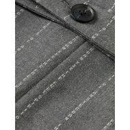 Picture of SCOTCH&SODA WOMEN'S WAISTCOAT BACK DETAIL IN CHARCOAL MELANGE 3