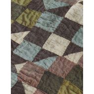 Picture of SCOTCH&SODA WOMEN'S PRINTED RELAXED FIT SHIRT IN MOUNTAIN PATCHWORK 3