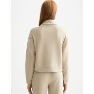 Picture of SCOTCH&SODA WOMEN'S TENCEL UTILITY SWEATSHIRT IN BEIGE 5