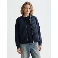 Picture of SCOTCH&SODA WOMEN'S REVERSIBLE QUILTED BOMBER IN SKY CAPTAIN 6