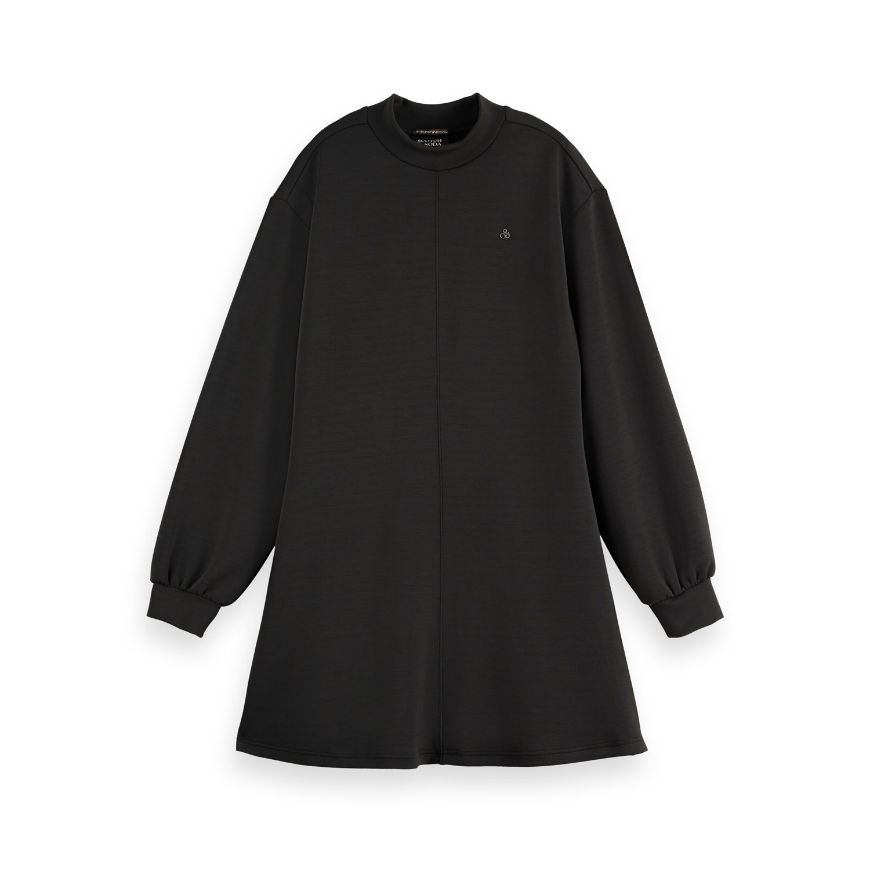 Picture of SCOTCH&SODA WOMEN'S MODAL DRESS IN METEORITE