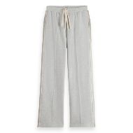 Picture of SCOTCH&SODA WOMEN'S INTERLOCK SWEATPANTS IN LIGHT GREY MELANGE 1