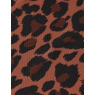 Picture of SCOTCH&SODA WOMEN'S FAYE HIGH-RISE TAPERED LEG SATIN CARGO PANT IN PEACE LEOPARD 3