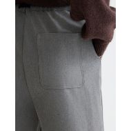 Picture of SCOTCH&SODA WOMEN'S EZRA - HIGH RISE DRAWSTRING PANT IN DARK GREY MELANGE 6