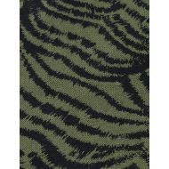 Picture of SCOTCH&SODA WOMEN'S ALL OVER PRINTED HOODIE IN IKAT FEATHER THYME 3