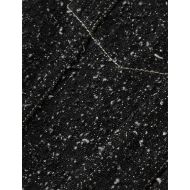 Снимка на SCOTCH&SODA WOMEN'S BLACK DENIM TEXTURED OVERSIZED JACKET - BLACK SNOW 3