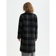 Picture of SCOTCH&SODA WOMEN'S RELAXED SINGLE BREASTED WOOL COAT IN METEORITE CHECK 5