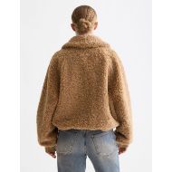Снимка на SCOTCH&SODA WOMEN'S TEDDY BOMBER IN TANNIN 5