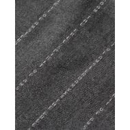 Picture of SCOTCH&SODA WOMEN'S QUINN PINSTRIPE MID-RISE PLEAT FRONT WIDE LEG PANT IN GREY 3