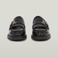 Picture of G-STAR WOMEN'S VACUM LF BOX LEATHER LOAFERS IN BLACK 3