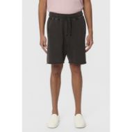 Picture of DIRTY LAUNDRY MEN'S RAW EDGES SWEATBERMUDA IN VINTAGE BLACK 2