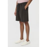 Picture of DIRTY LAUNDRY MEN'S RAW EDGES SWEATBERMUDA IN VINTAGE BLACK 3