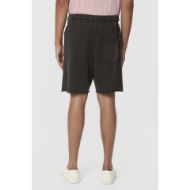 Picture of DIRTY LAUNDRY MEN'S RAW EDGES SWEATBERMUDA IN VINTAGE BLACK 4