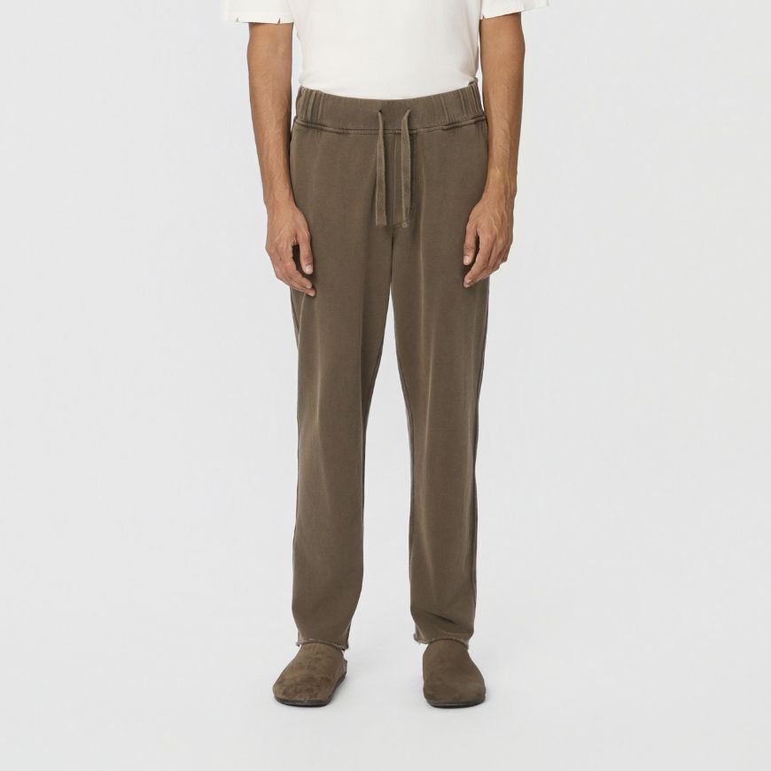 Снимка на DIRTY LAUNDRY МЪЖКИ ПАНТАЛОН THE RAW EDGES SWEATPANT В ЦВЯТ МОКА